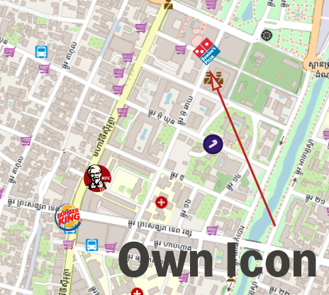 Own Icon on local MAP